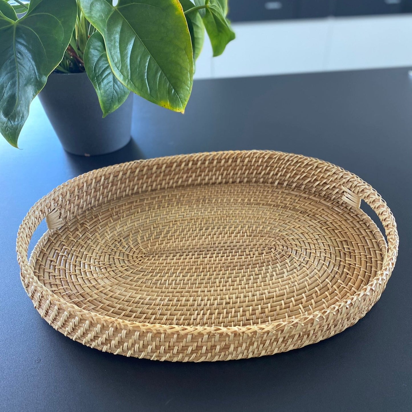 Oval kurv - lys